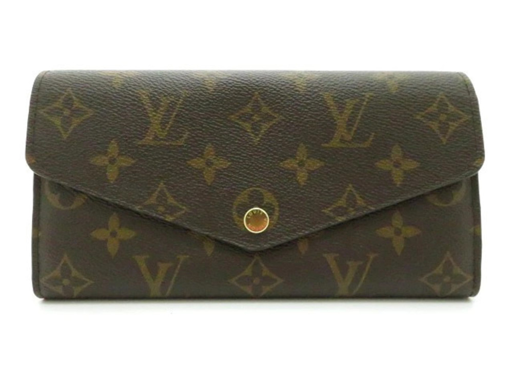 LOUIS VUITTON Portefeuille Sarah Long Wallet Monogram